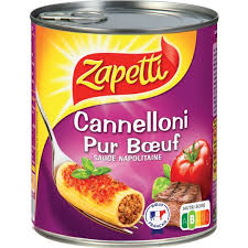 Zapetti Cannelloni Boeuf 400 g 